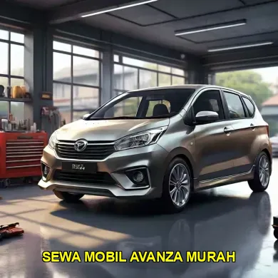 sewa mobil avanza murah